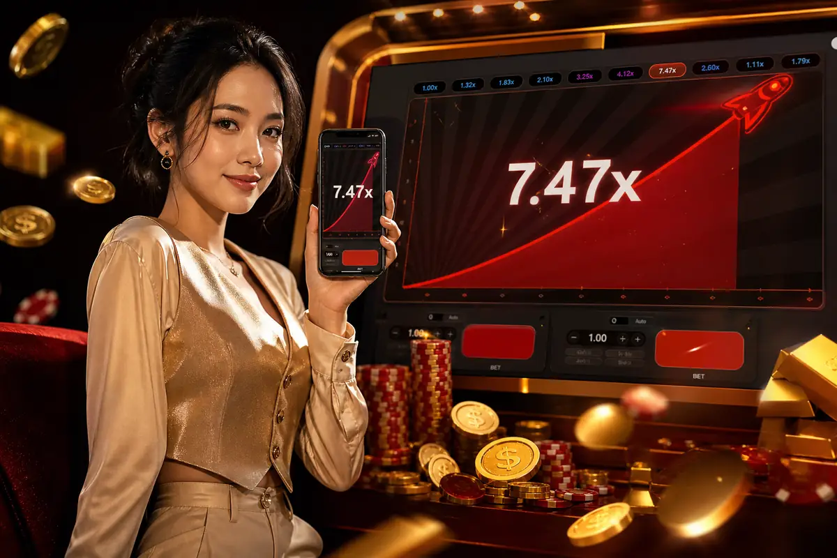 mmjkl Crash Games multiplier ကစားနည်း